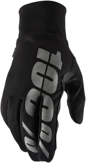 100% Hydromatic Waterproof Gloves - Black - XL 10017-00003