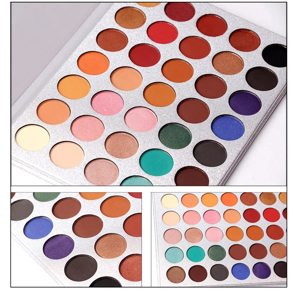 35Color eyeshadow pallete Glitter Matte Eye shadow Long-lasting