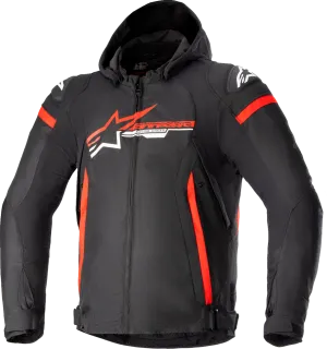 ALPINESTARS Zaca Waterproof Jacket - Black/Red/White - XL 3206423-1342-XL
