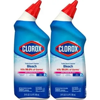 CLOROX TOILET BOWL CLEANER RAIN CLEAN 2CT - CLTBCRC2