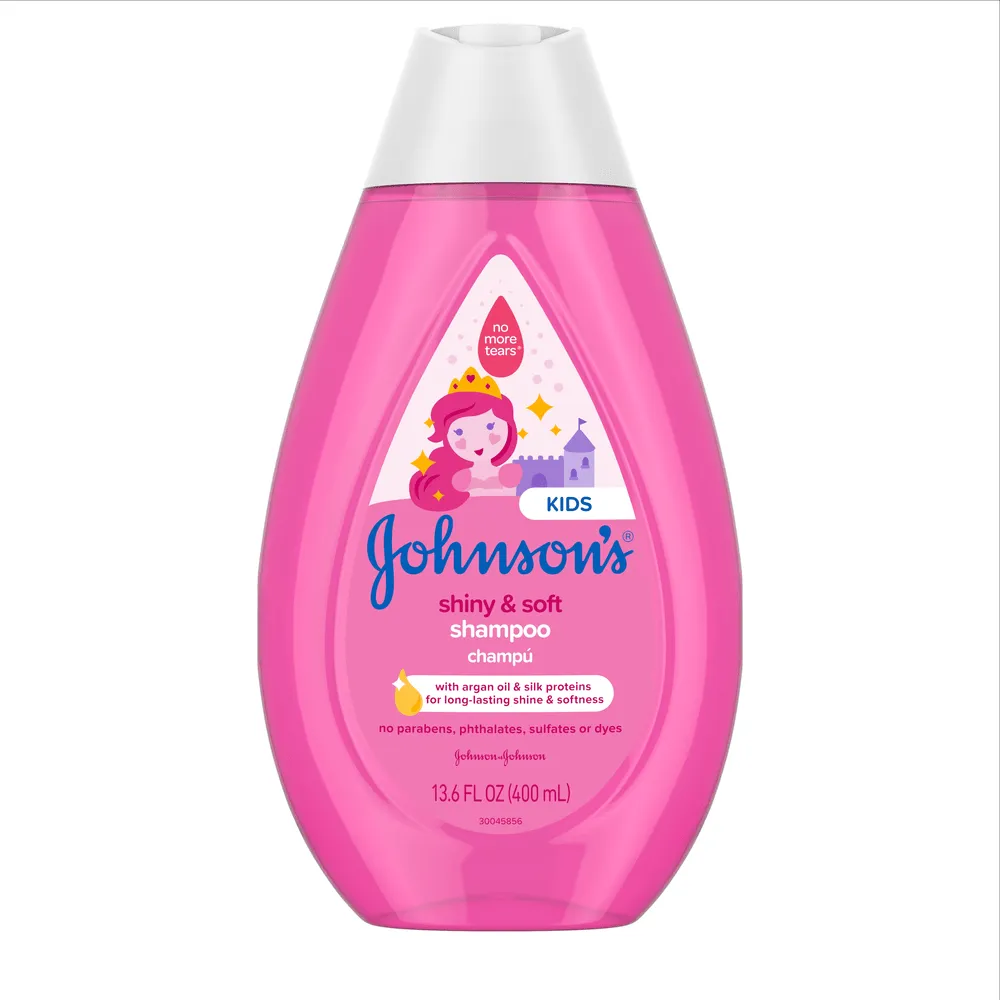 JOHNSONS kids shiny & soft shampoo شامبو جونسن للمعان ونعومة الشعر للاطفال