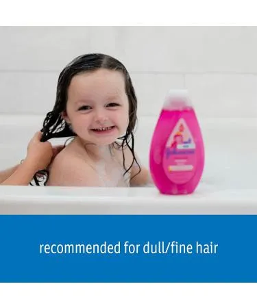 JOHNSONS kids shiny & soft shampoo شامبو جونسن للمعان ونعومة الشعر للاطفال