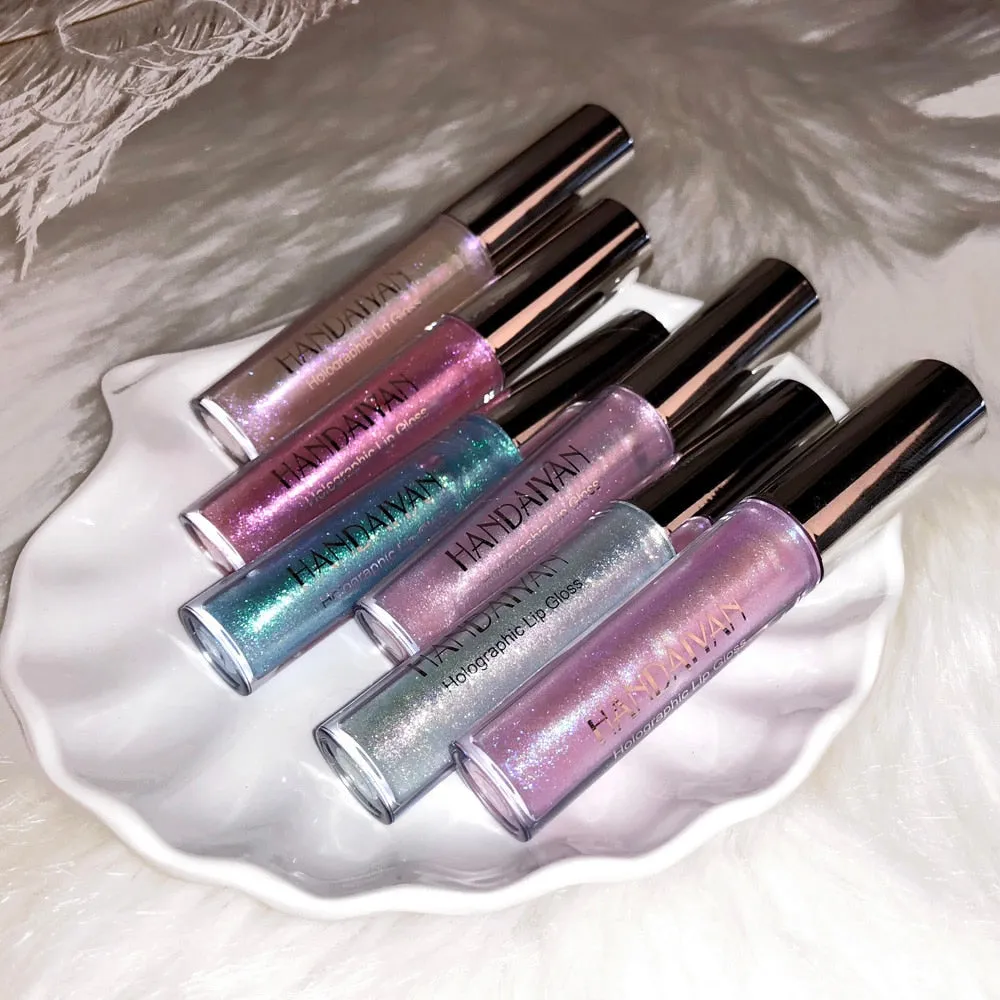 Liquid Crystal Glow Mermaid Glitter Lip Gloss Highlighter Eyeshadow