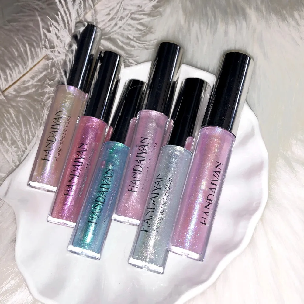 Liquid Crystal Glow Mermaid Glitter Lip Gloss Highlighter Eyeshadow