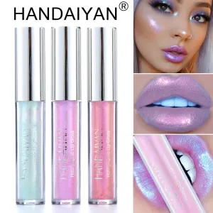 Liquid Crystal Glow Mermaid Glitter Lip Gloss Highlighter Eyeshadow