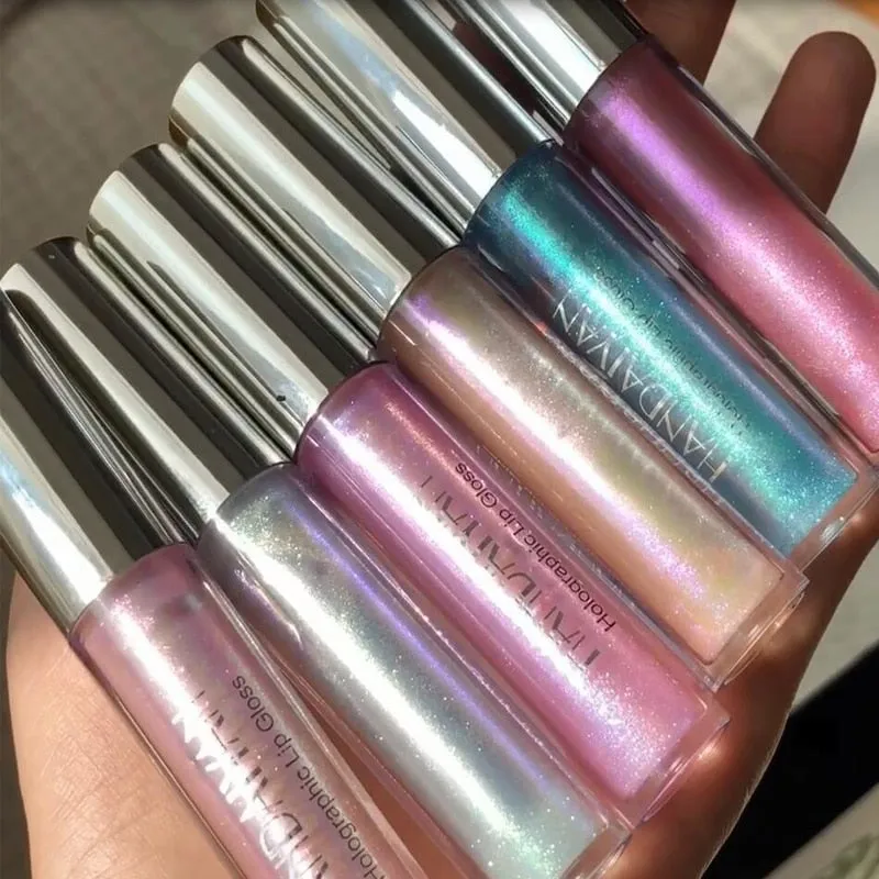 Liquid Crystal Glow Mermaid Glitter Lip Gloss Highlighter Eyeshadow