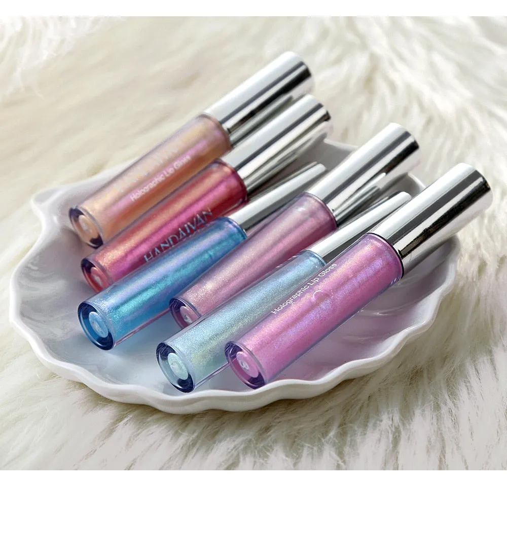 Liquid Crystal Glow Mermaid Glitter Lip Gloss Highlighter Eyeshadow