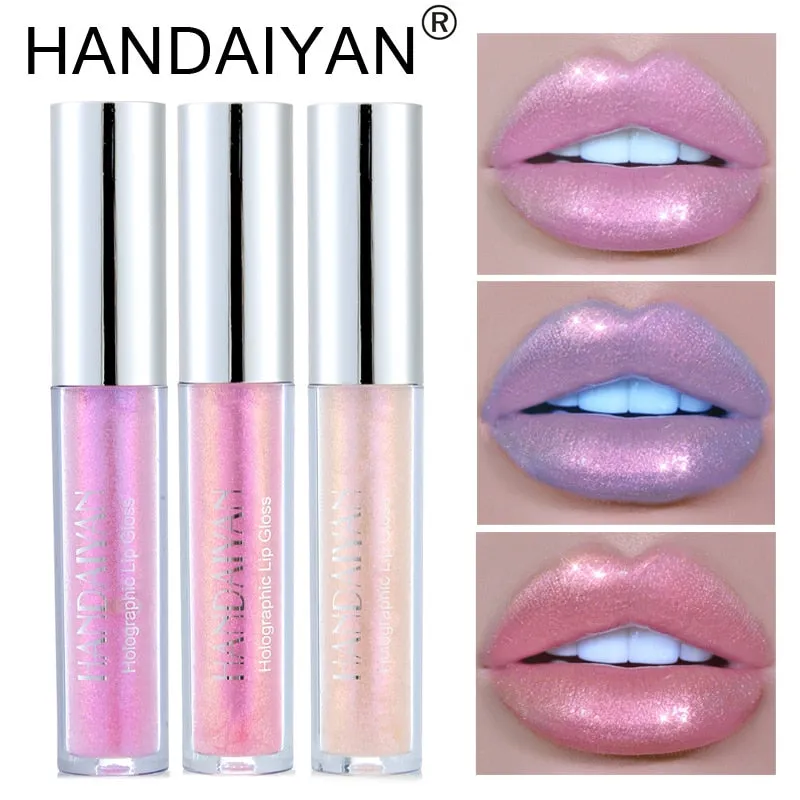 Liquid Crystal Glow Mermaid Glitter Lip Gloss Highlighter Eyeshadow