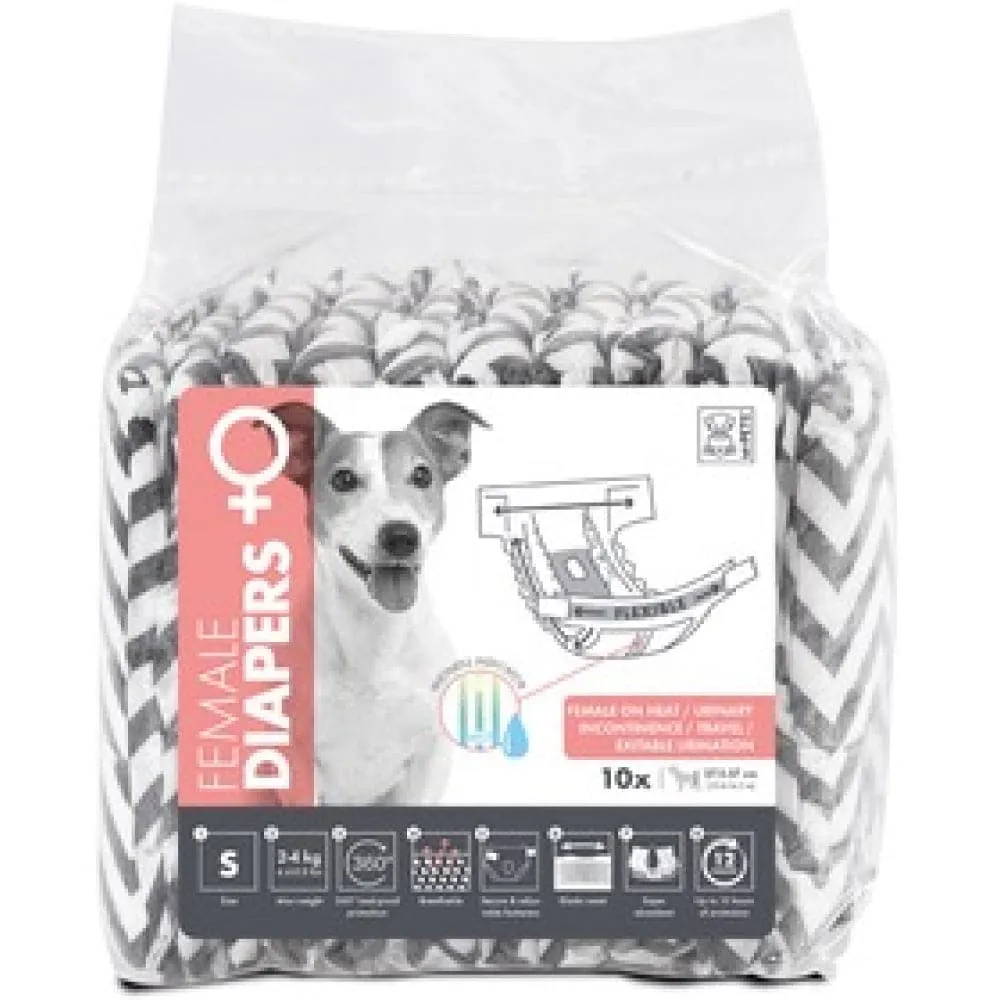 M Pets Diapers for Female Dogs (27.5x37cm)