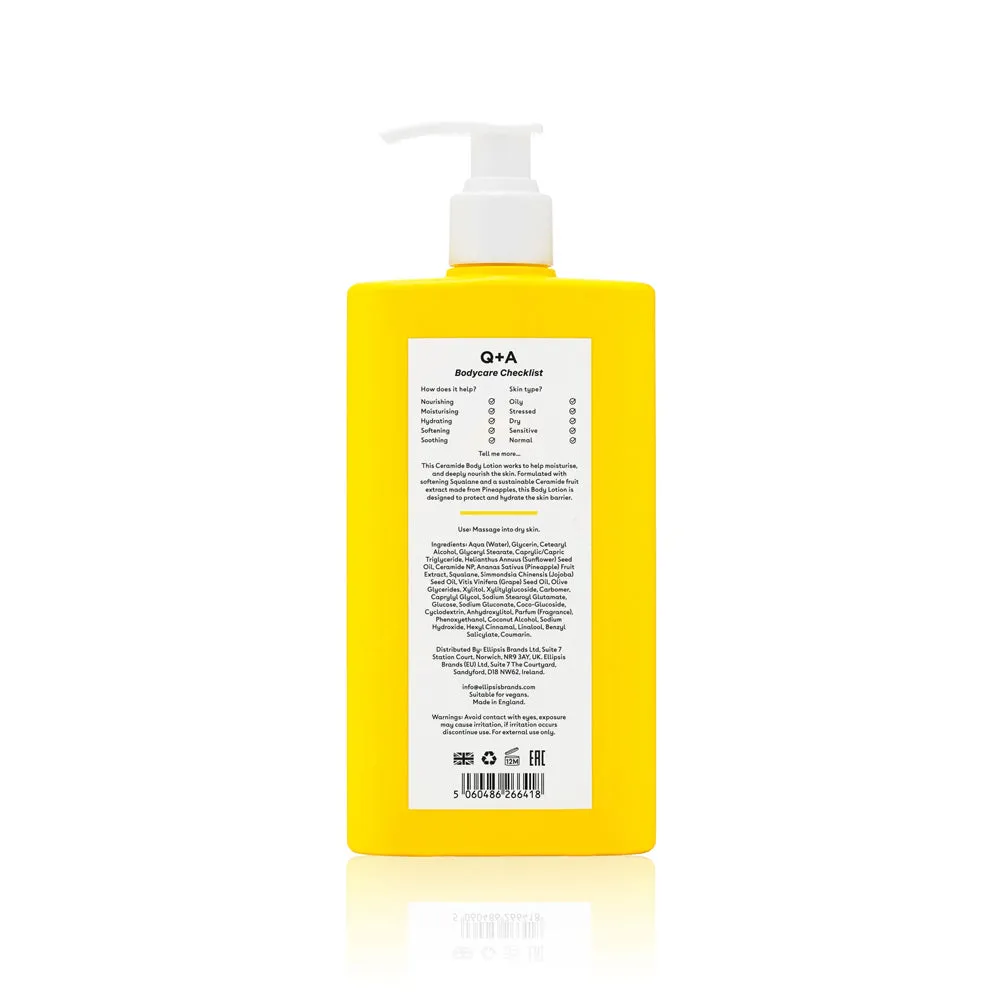 Q A Ceramide Body Lotion