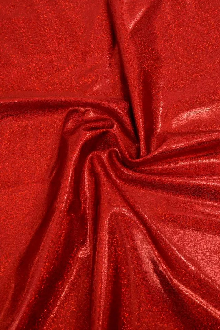 Red Sparkly Jewel Leaf Pasties