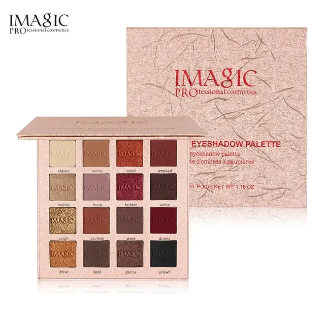 Shimmer  Eyeshadow 16 Colors Palette Matte Eyeshadow Glitter