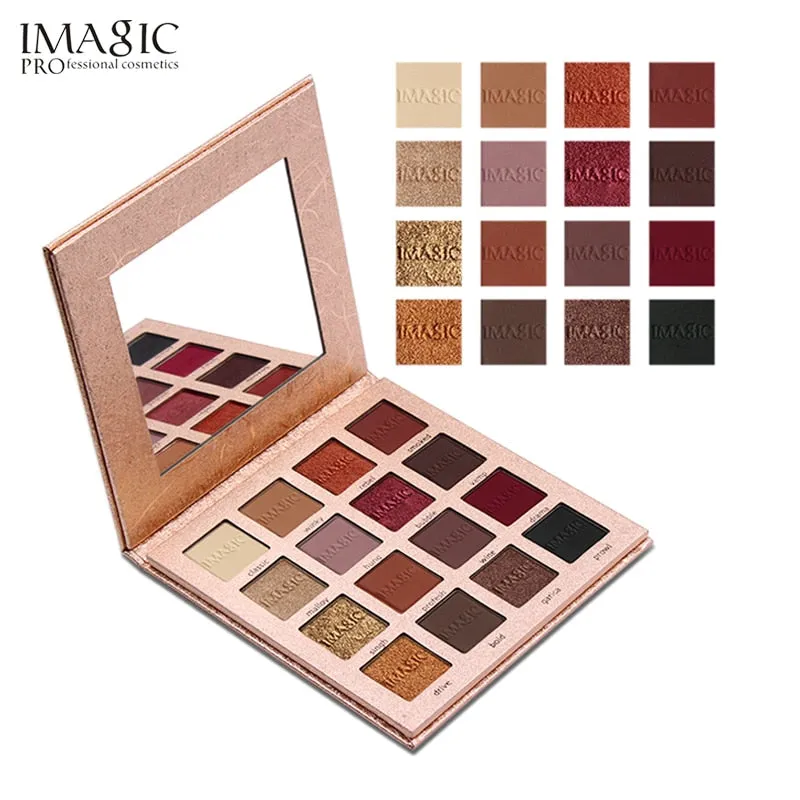 Shimmer  Eyeshadow 16 Colors Palette Matte Eyeshadow Glitter