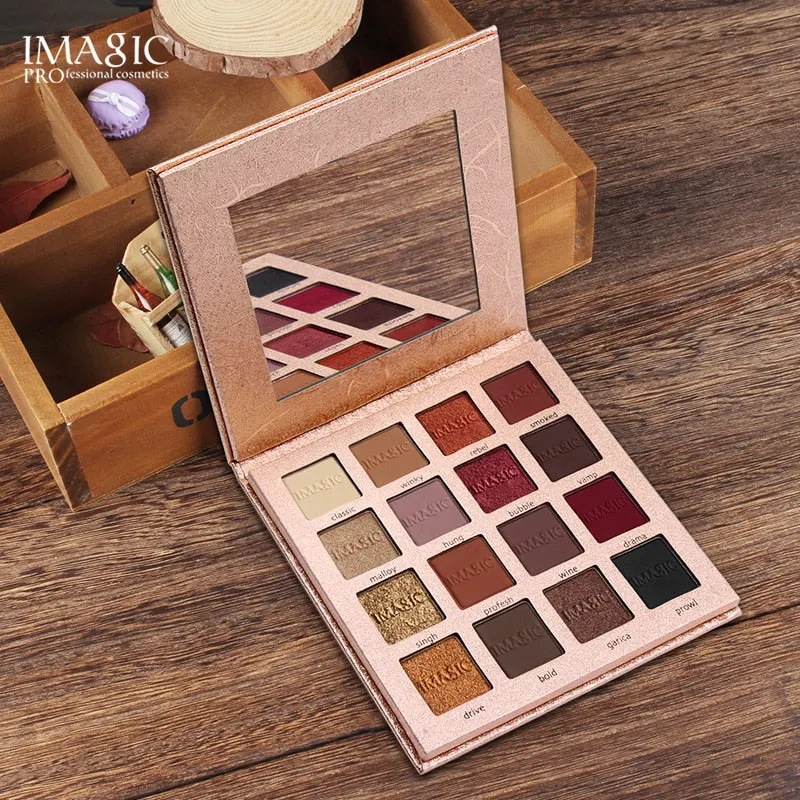 Shimmer  Eyeshadow 16 Colors Palette Matte Eyeshadow Glitter