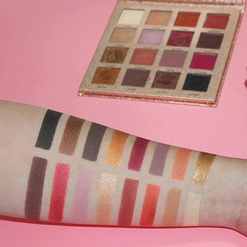 Shimmer  Eyeshadow 16 Colors Palette Matte Eyeshadow Glitter