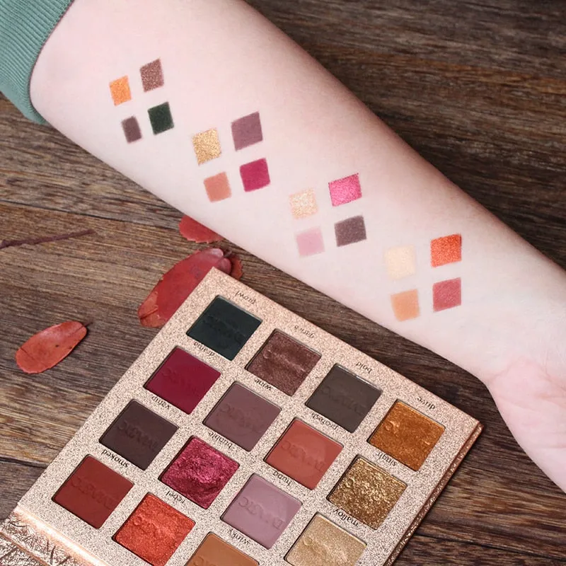 Shimmer  Eyeshadow 16 Colors Palette Matte Eyeshadow Glitter