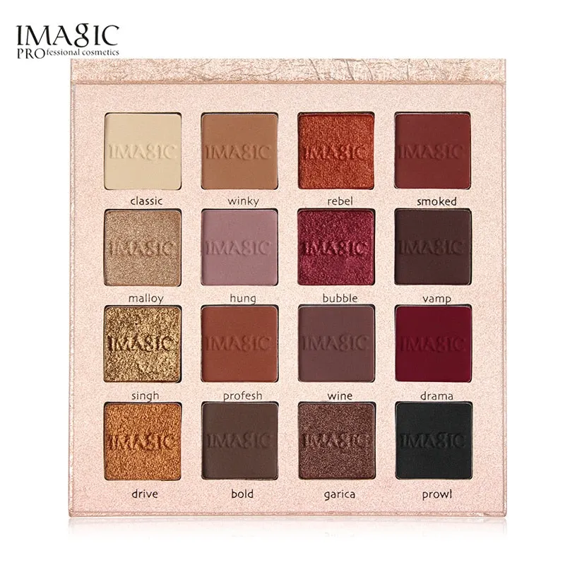 Shimmer  Eyeshadow 16 Colors Palette Matte Eyeshadow Glitter