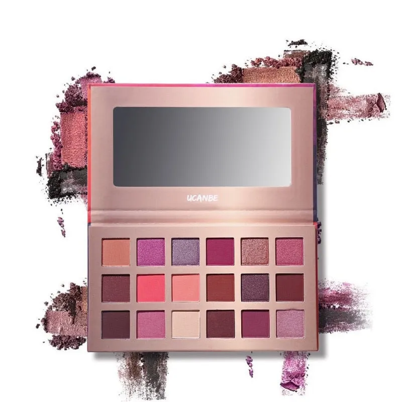 Shimmer Matte Eyeshadow Makeup Palette 18 Color