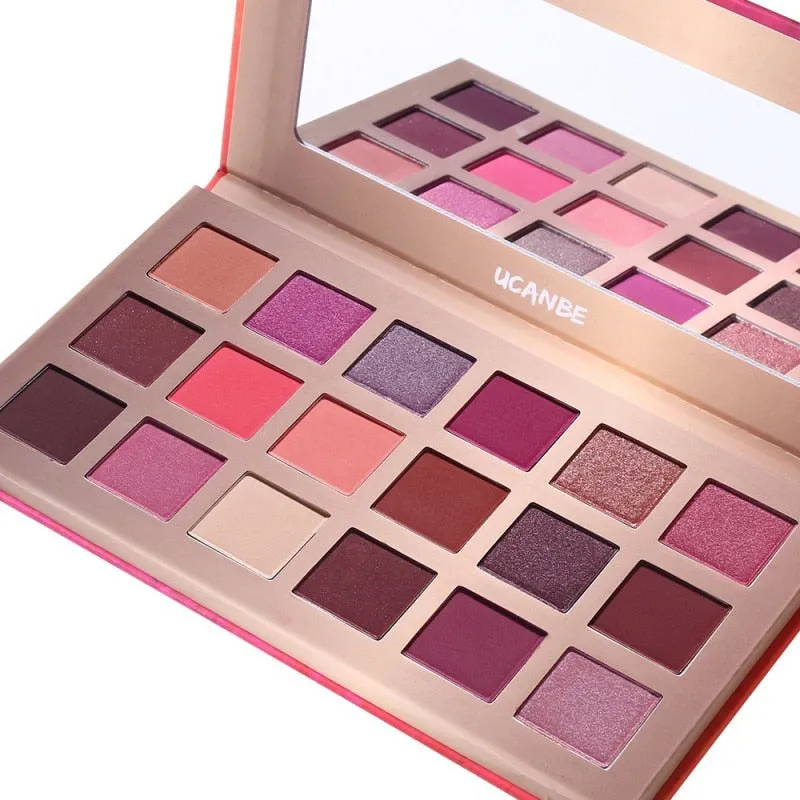 Shimmer Matte Eyeshadow Makeup Palette 18 Color