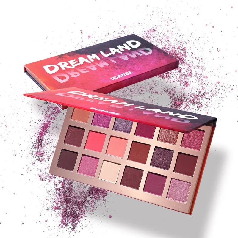Shimmer Matte Eyeshadow Makeup Palette 18 Color