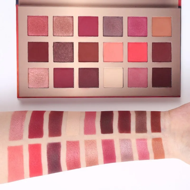 Shimmer Matte Eyeshadow Makeup Palette 18 Color