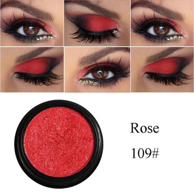 Single color Eye Shadow Cosmetic Matte Eyeshadow Cream Makeup
