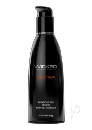 Wicked Ultra Unscent Silicone Lube 2oz